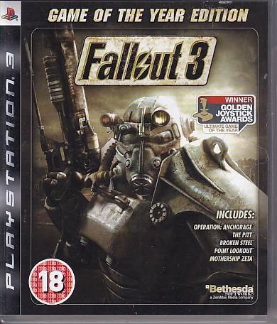 Fallout 3 Game of the Year Edition - PS3 (B Grade) (Genbrug)